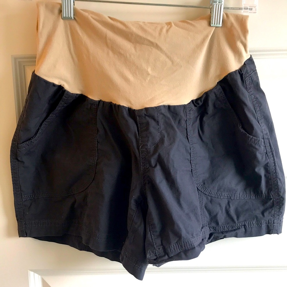 Motherhood Maternity shorts- full panel